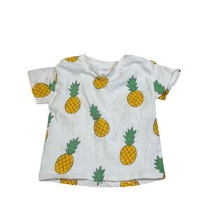Zara Pineapple Tshirt 6-9mths